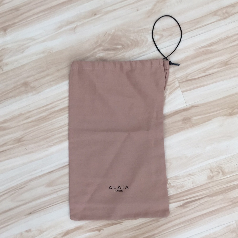 NWOT Alaia shoe dust bag